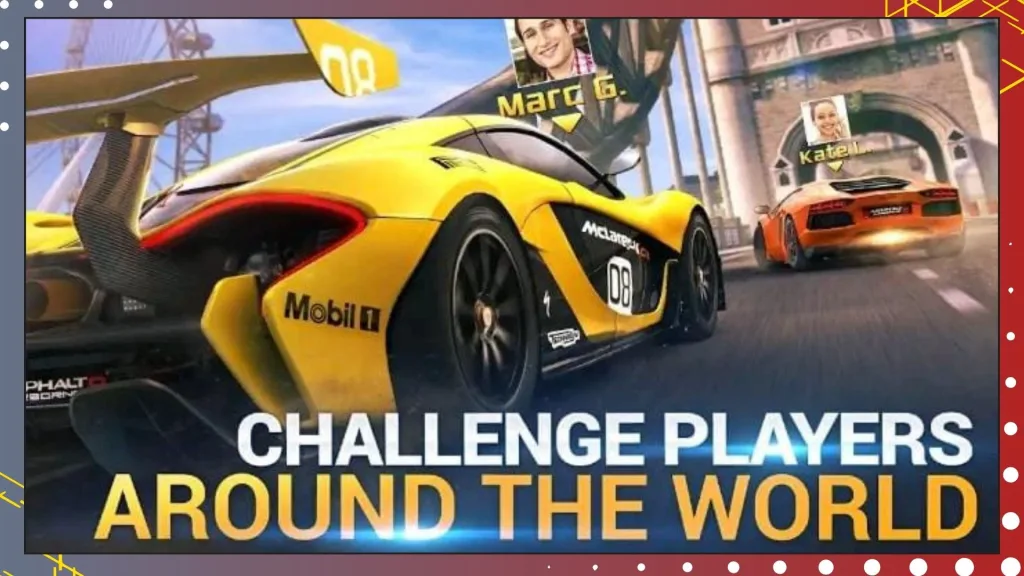 Challenge Players Around the World and Show your racing Skills