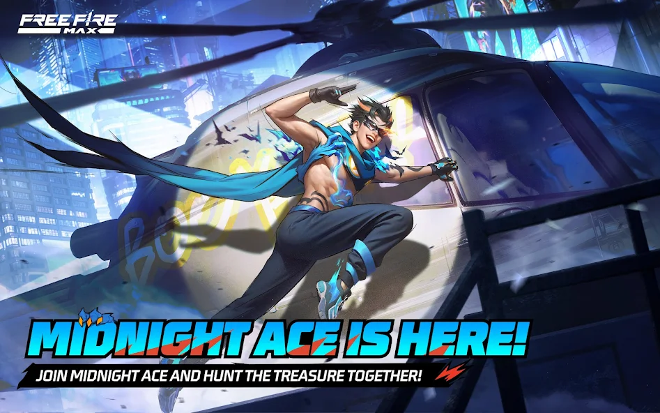 midnight ace is here so hunt the treasure together