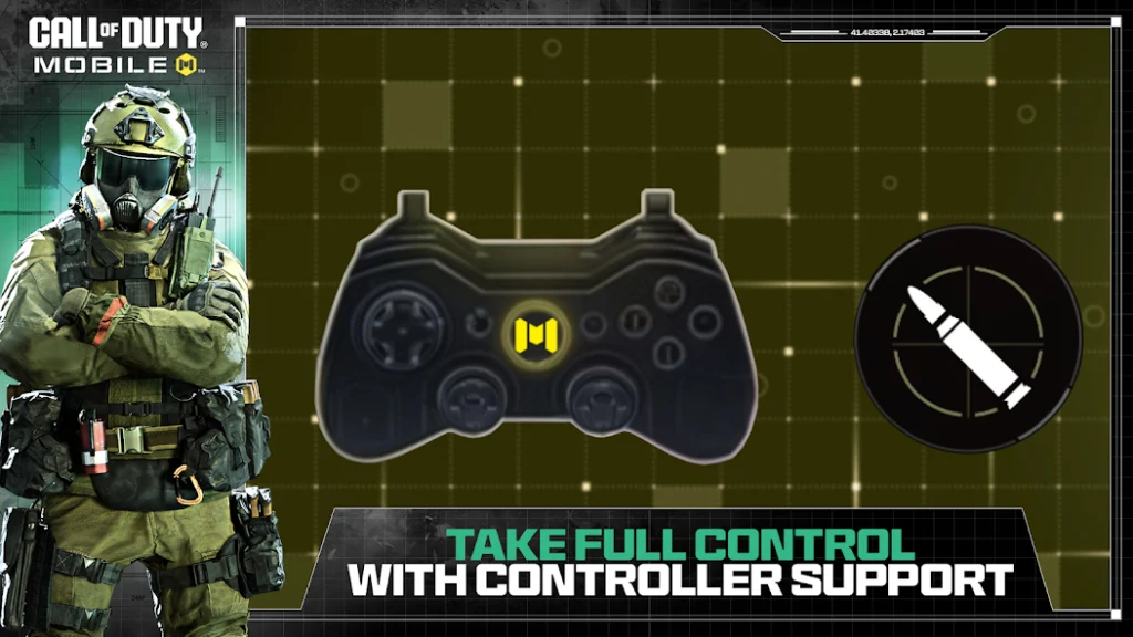 take full control with controller support in call of duty
