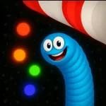 worms zone mod apk game logo