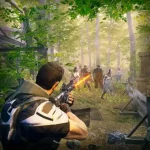 dead target mod apk game logo